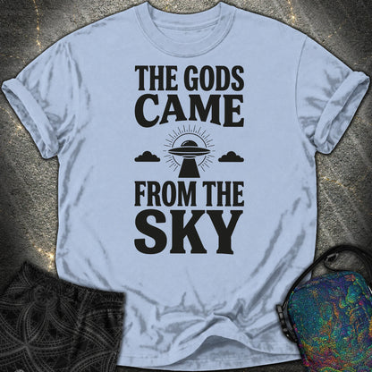 The Gods Come Ciemne - The Gods Come Ciemne Comfort T-Shirt - Washed Denim