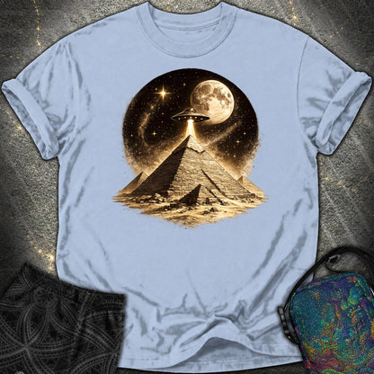 Giza Pyramid Maøe - Giza Pyramid Maøe Comfort T-Shirt - Washed Denim