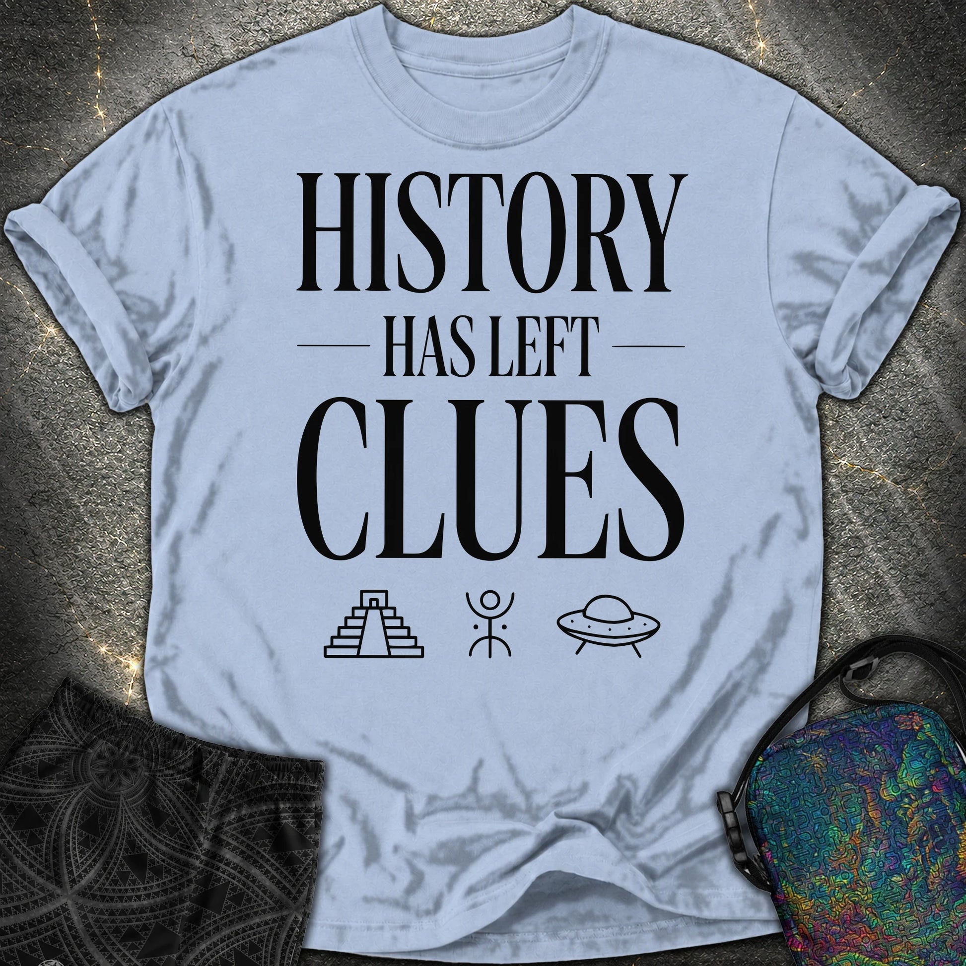 History Black - History Black Comfort T-Shirt - Washed Denim
