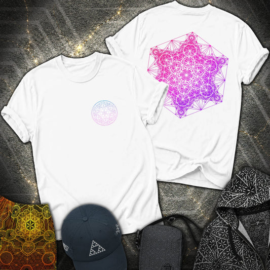 Metatron Superstructure 2 Sided T-Shirt - Metatron Superstructure 2 Sided T-Shirt - White