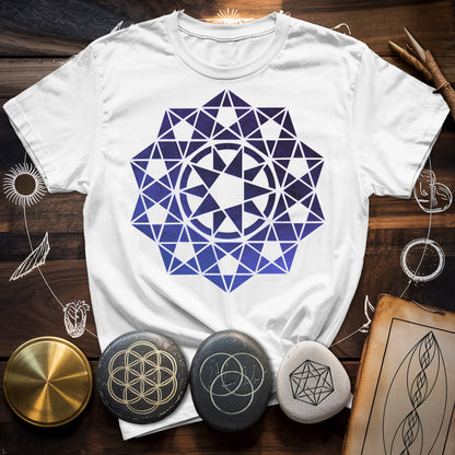 Crop Circle Purple T-Shirt