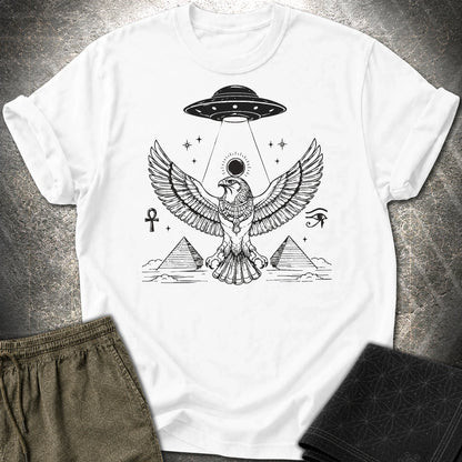 Shadow Falcon Under Alien Light - Shadow Falcon Under Alien Light T-Shirt - White