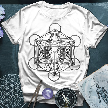 Vitruvian Man Metatron T-Shirt