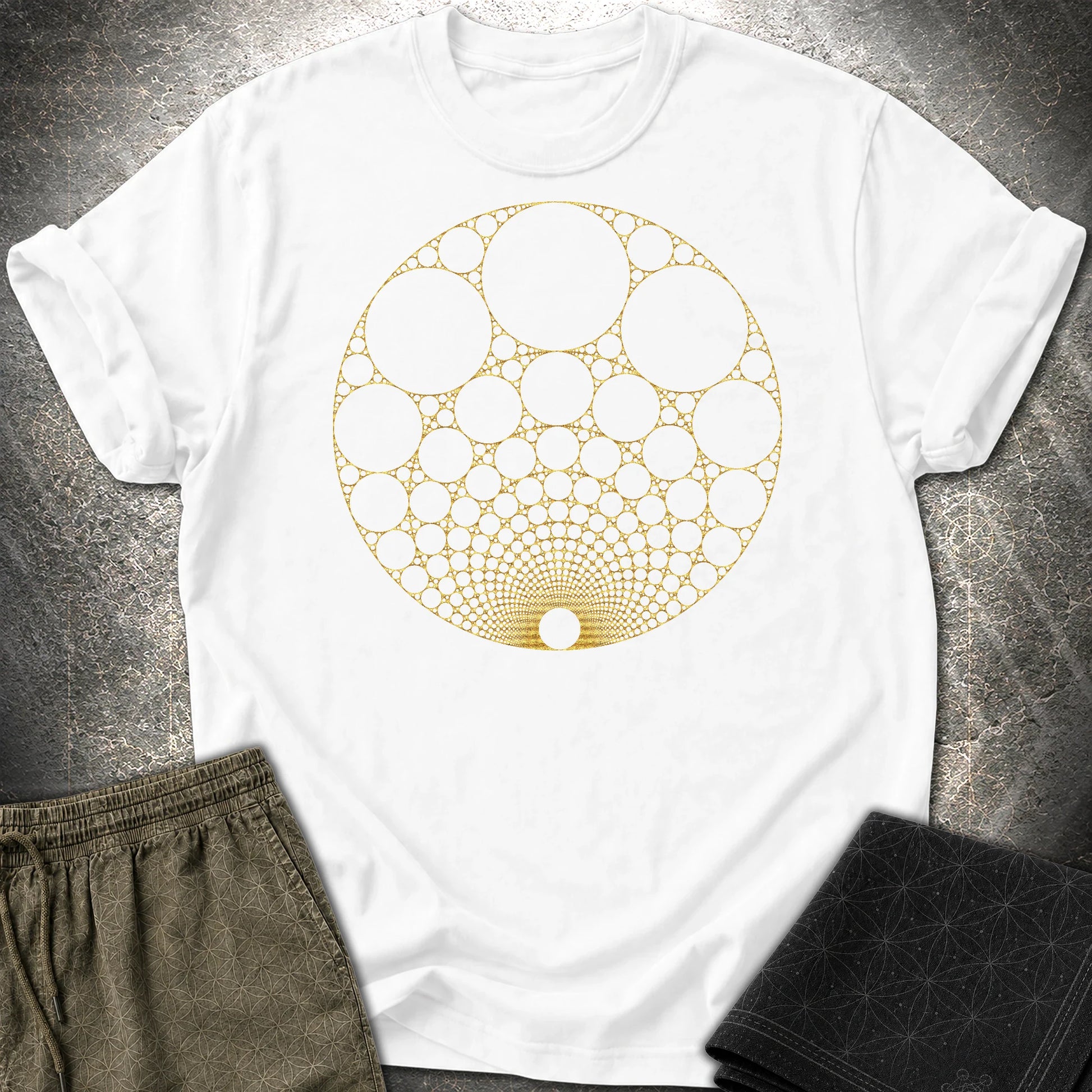 Apollonian Gasket T-Shirt - Apollonian Gasket T-Shirt - White