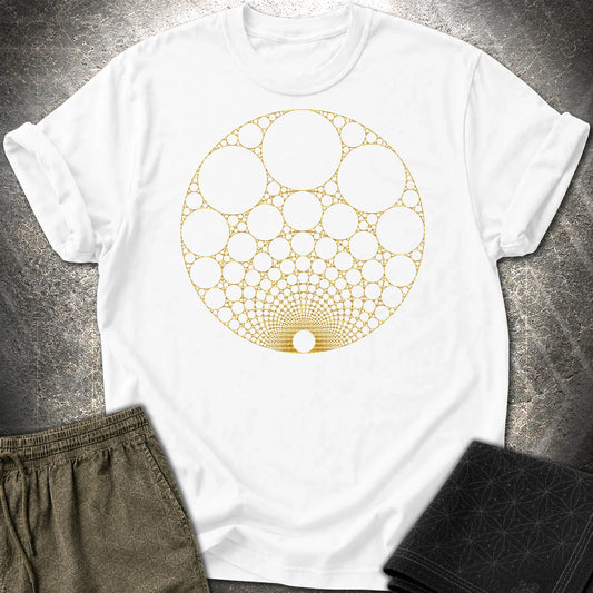 Apollonian Gasket T-Shirt - Apollonian Gasket T-Shirt - White