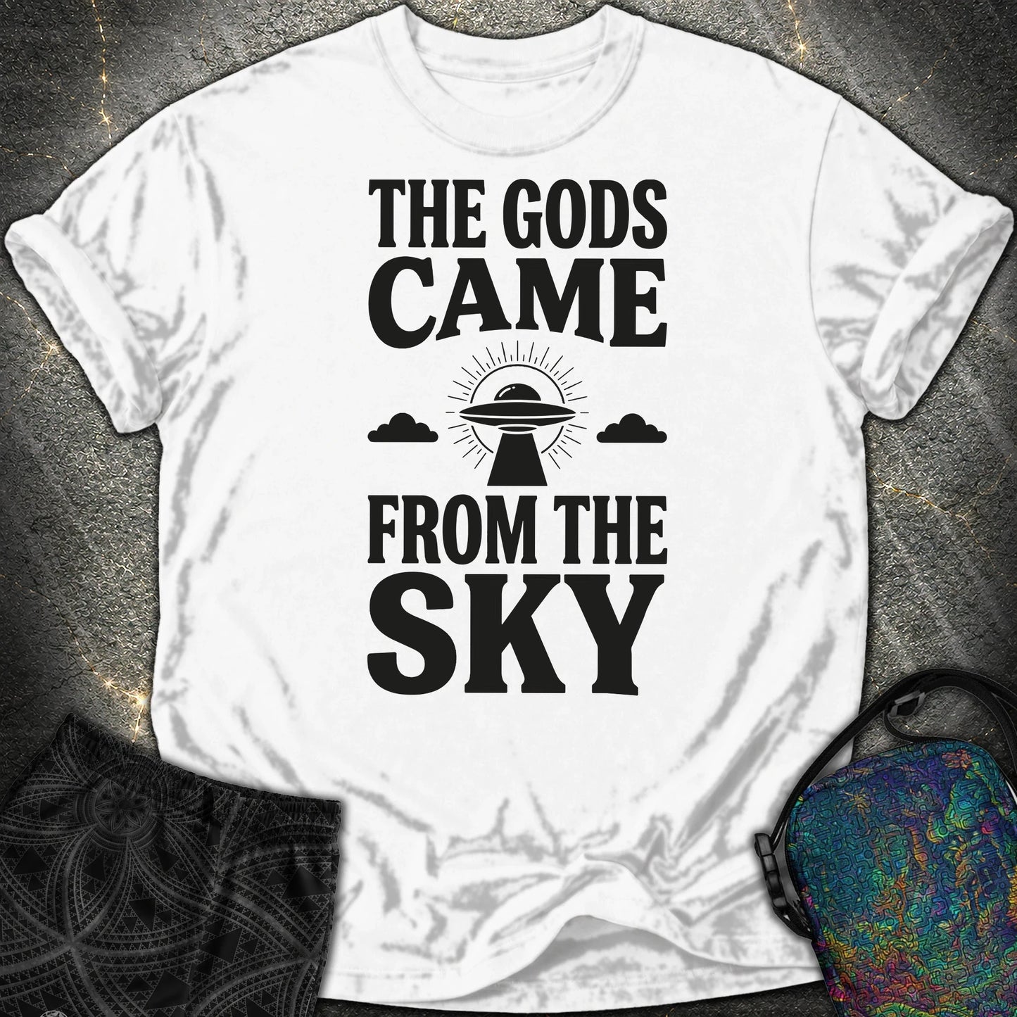 The Gods Come Ciemne - The Gods Come Ciemne Comfort T-Shirt - White