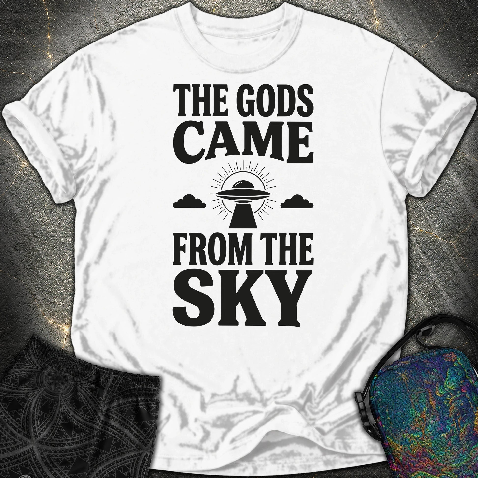 The Gods Come Ciemne - The Gods Come Ciemne Comfort T-Shirt - White