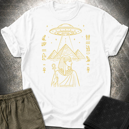 Pyramid Signal Over the Pharaoh - Pyramid Signal Over the Pharaoh T-Shirt - White