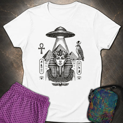 Pharaoh Under the Alien Light - Pharaoh Under the Alien Light Womens T-Shirt - White