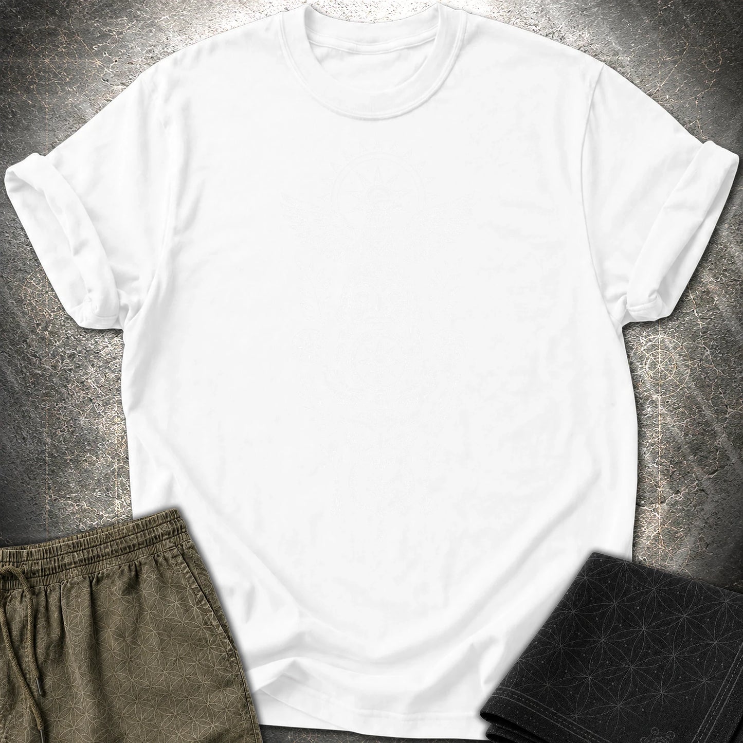 Totem White - Totem White T-Shirt - White