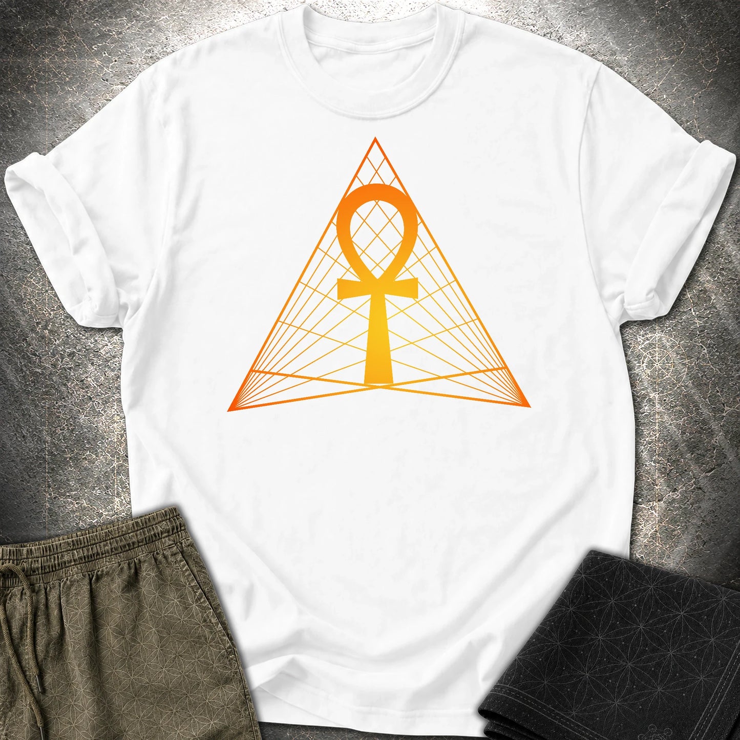 Ankh Ancient Egypt T-Shirt - Ankh Ancient Egypt T-Shirt - White