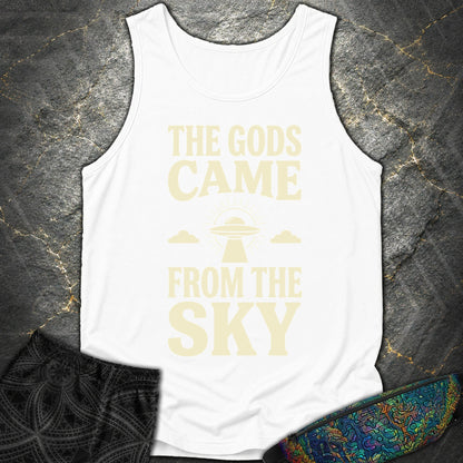 The Gods Come - The Gods Come Comfort Tank Top - White