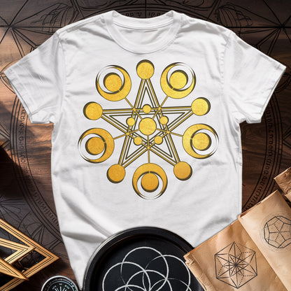 Golden Crop Circle T-Shirt
