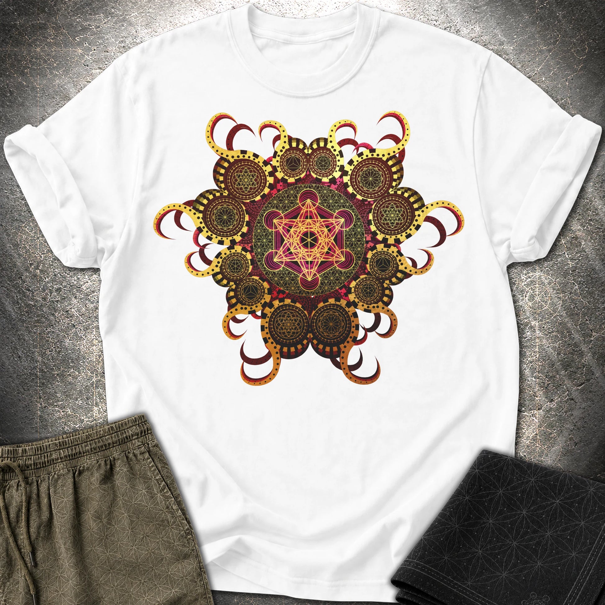 Organic Metatron - Organic Metatron T-Shirt - White