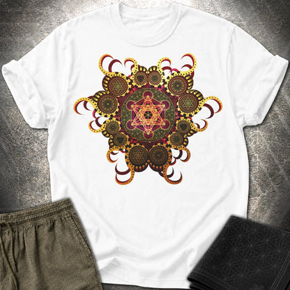 Organic Metatron - Organic Metatron T-Shirt - White