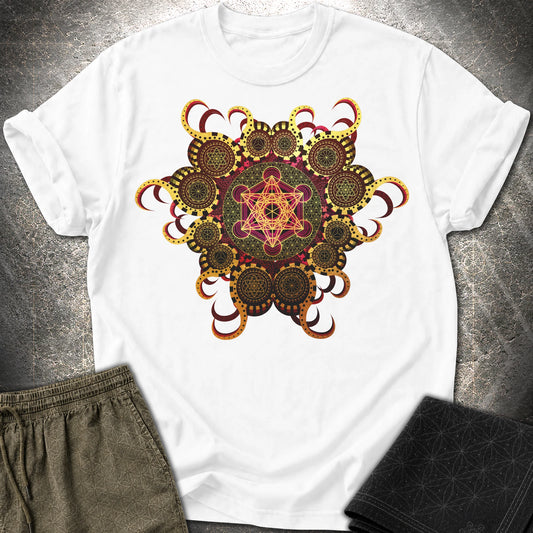 Organic Metatron - Organic Metatron T-Shirt - White