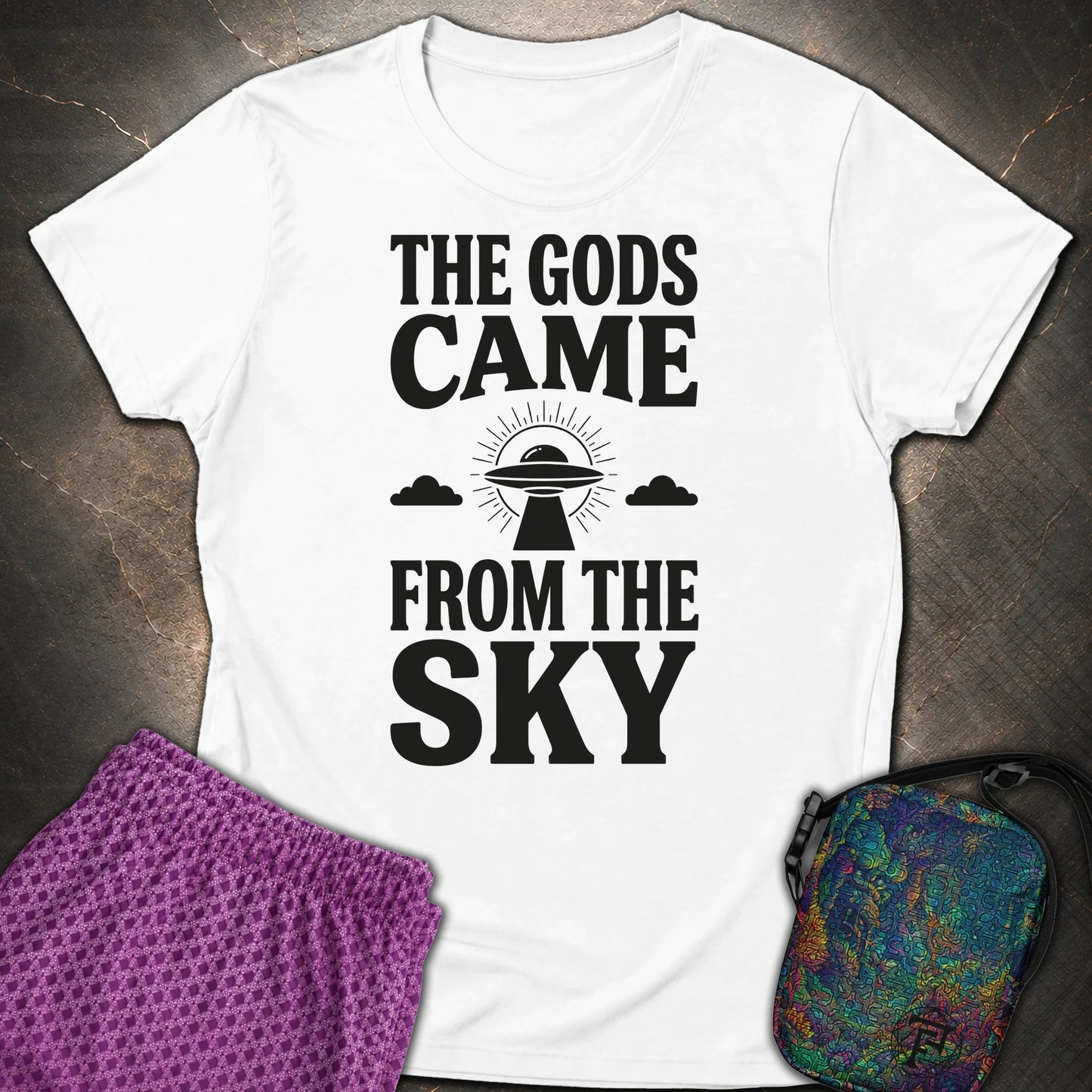 The Gods Come Ciemne - The Gods Come Ciemne Womens T-Shirt - White