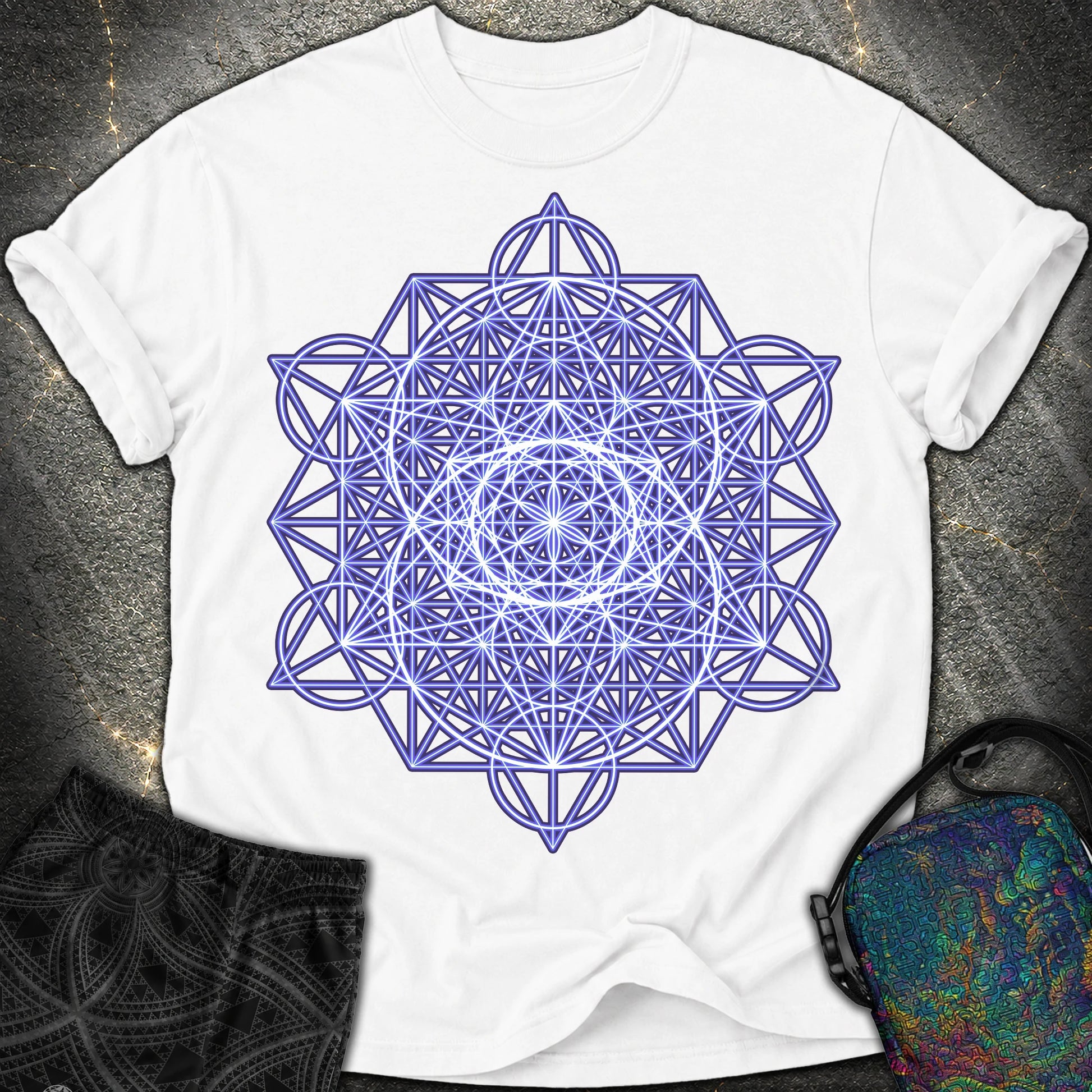 Vesica Eye Of The Universe - Vesica Eye Of The Universe Comfort T-Shirt - White