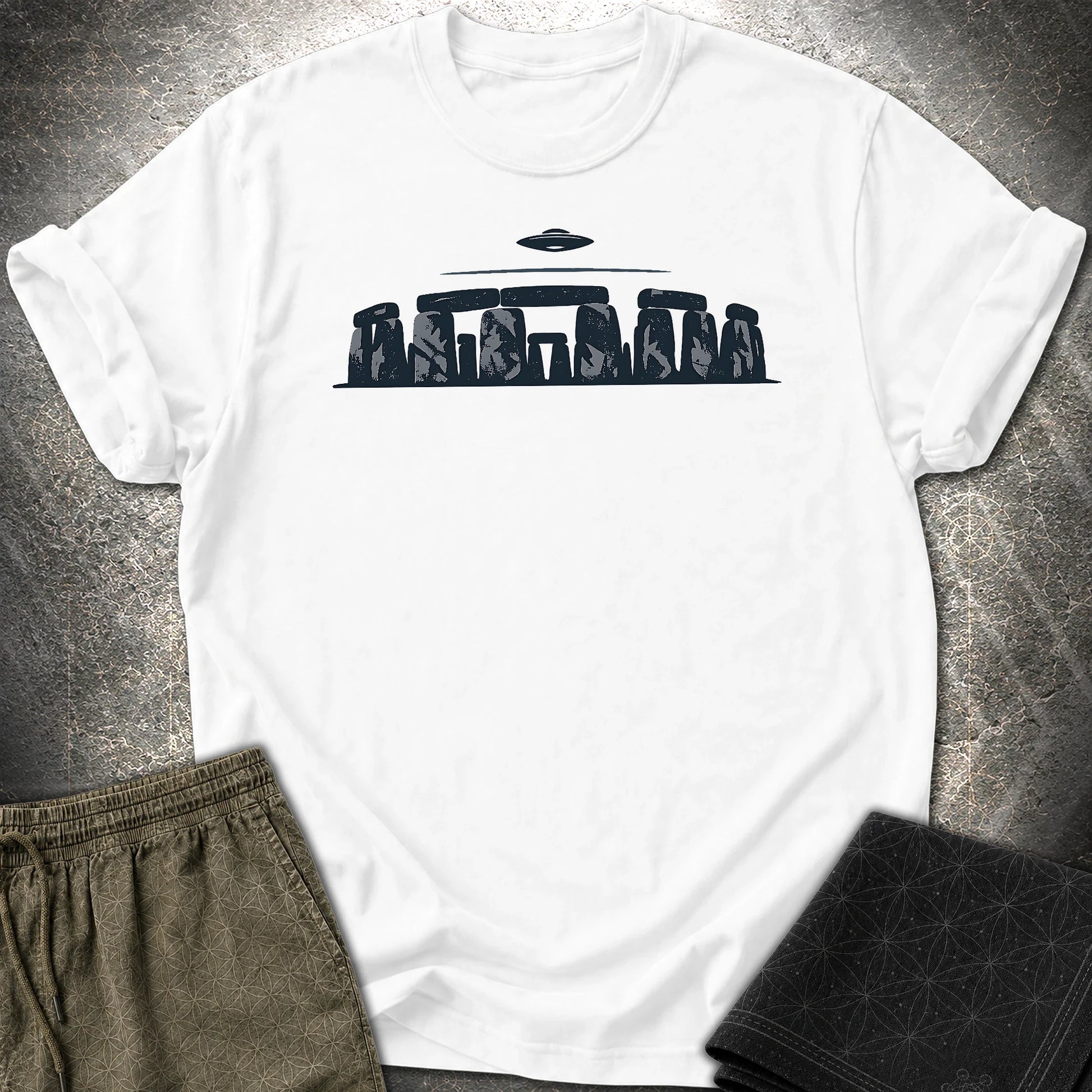 Kamienny Krąg I UFO - Kamienny Krąg I UFO T-Shirt - White