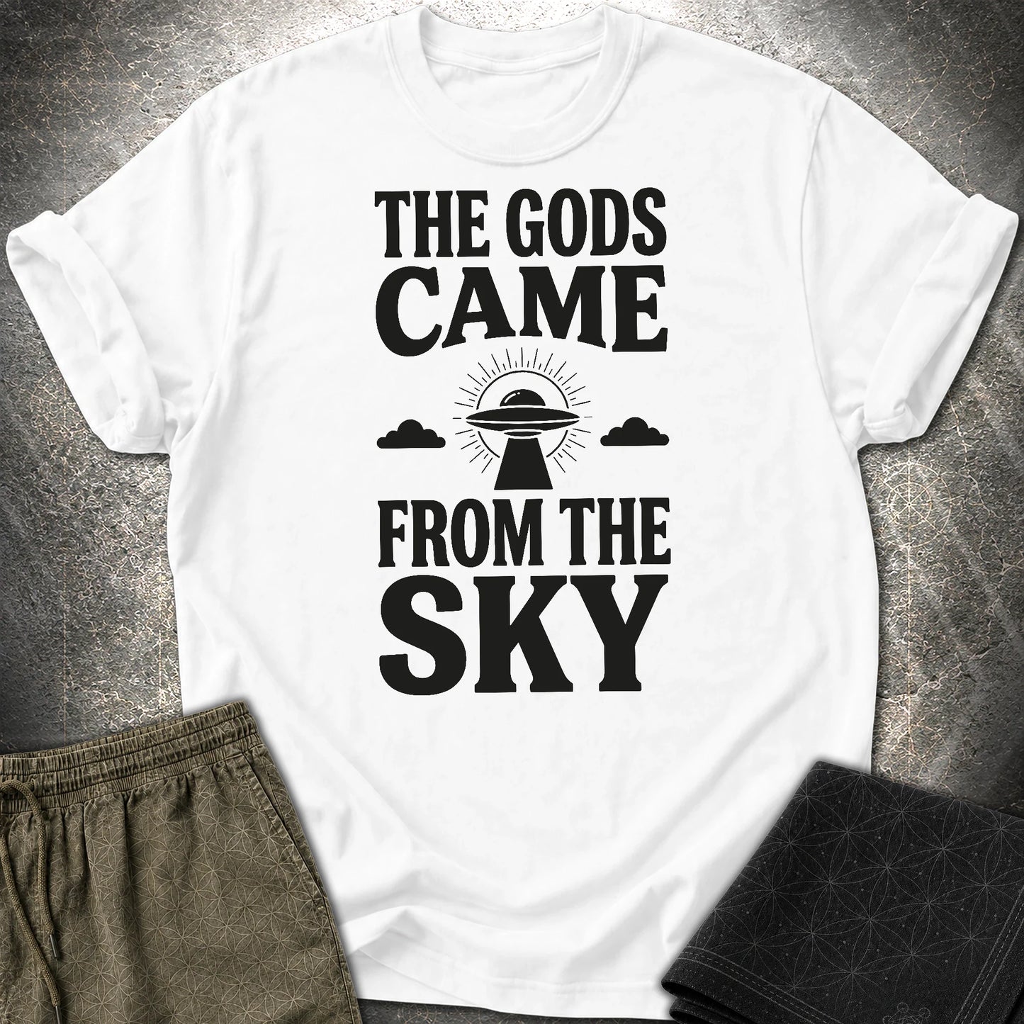 The Gods Come Ciemne - The Gods Come Ciemne T-Shirt - White