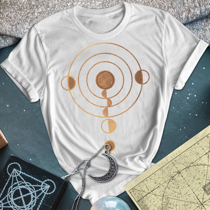 Crop Cirlce Copper T-Shirt