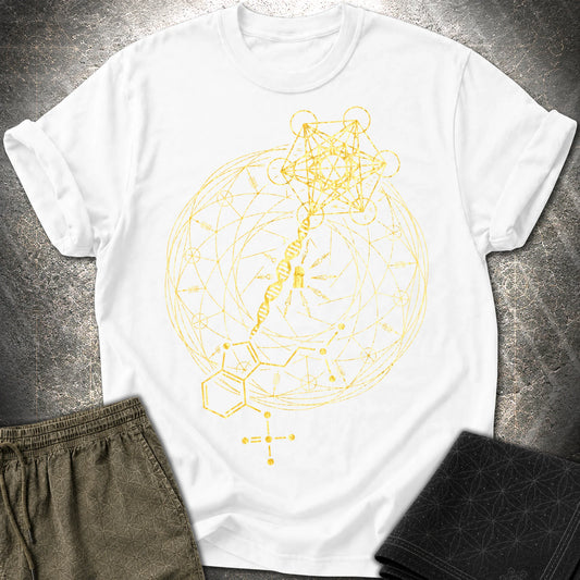 Psilocybin Key To Universe - Psilocybin Key To Universe T-Shirt - White