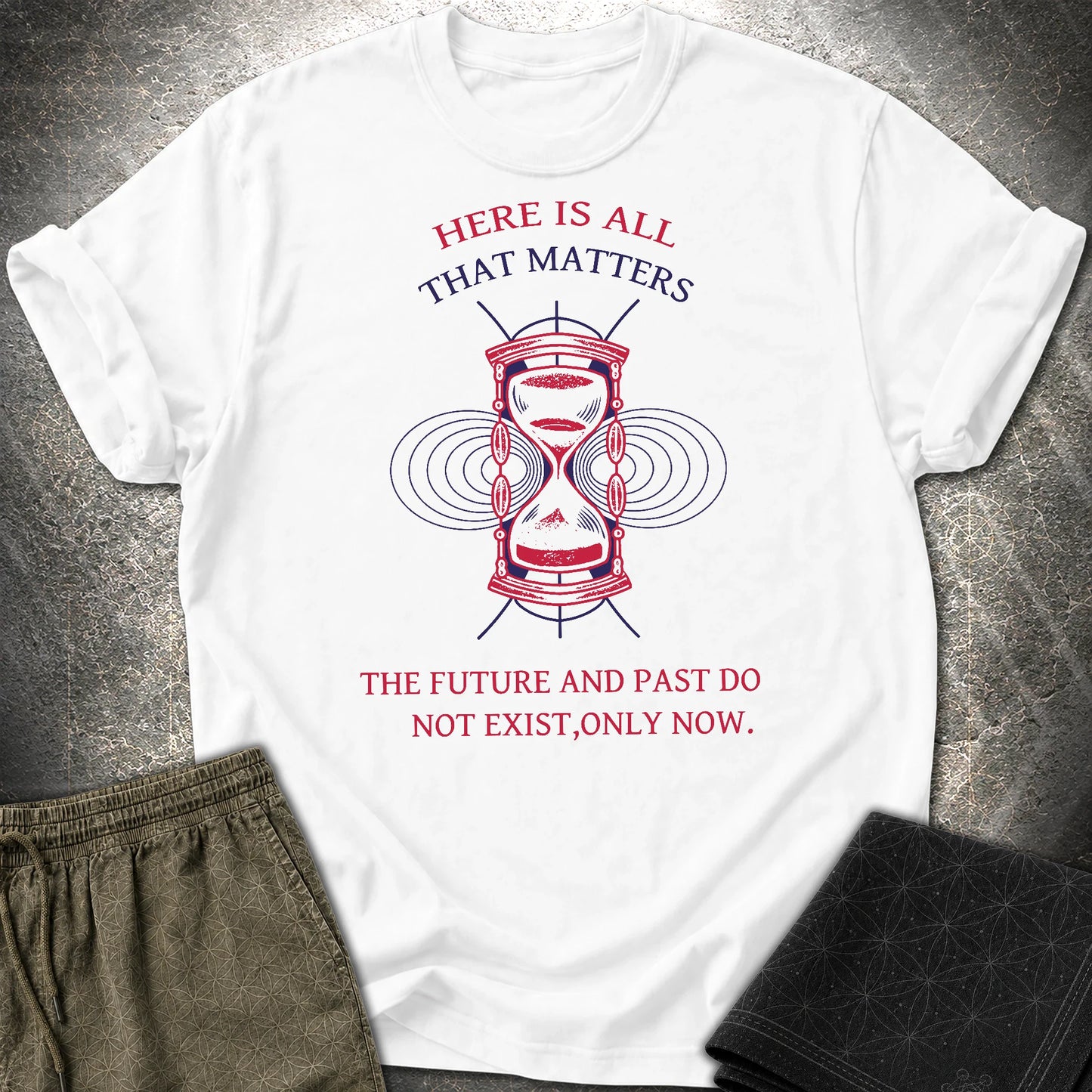 Only Now Exists T-Shirt - Only Now Exists T-Shirt - White