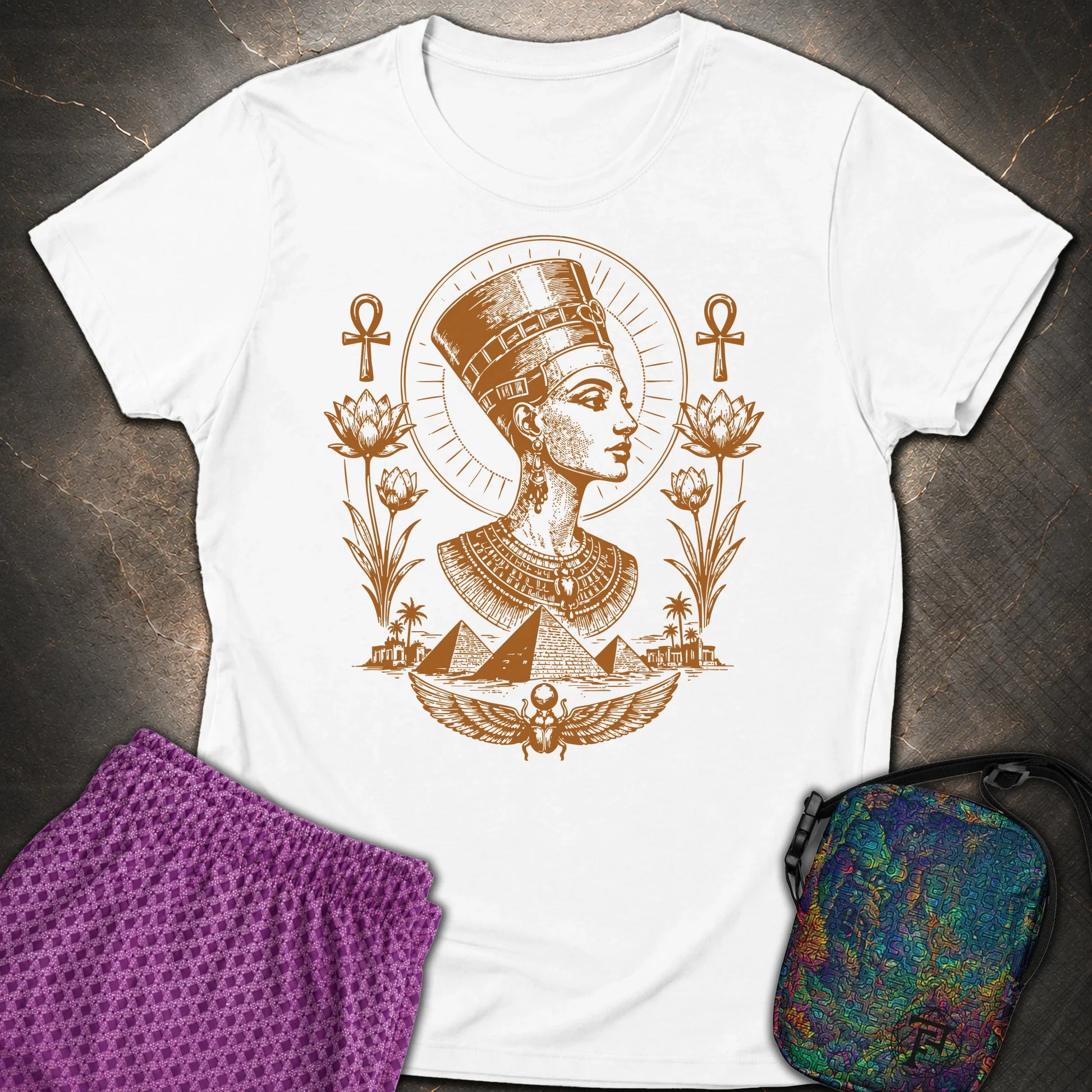 Royal Queen of the Nile - Royal Queen of the Nile Womens T-Shirt - White