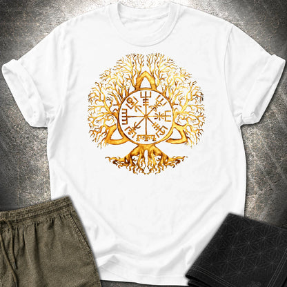 Vegvisir Tree Of Life T-Shirt - Vegvisir Tree Of Life T-Shirt - White