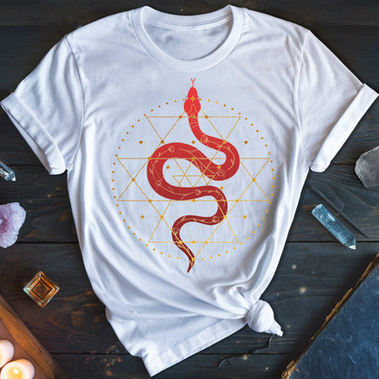 Sri Yantra Snake T-Shirt