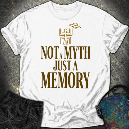 Not A Myth Ciemne - Not A Myth Ciemne Comfort T-Shirt - White