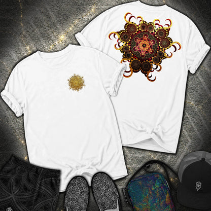 Organic Metatron 2 Sided Comfort T-shirt - Organic Metatron 2 Sided Comfort T-shirt - White
