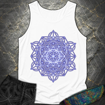 Vesica Eye Of The Universe - Vesica Eye Of The Universe Comfort Tank Top - White