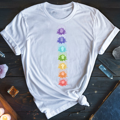Lotus Flower Chakras T-Shirt