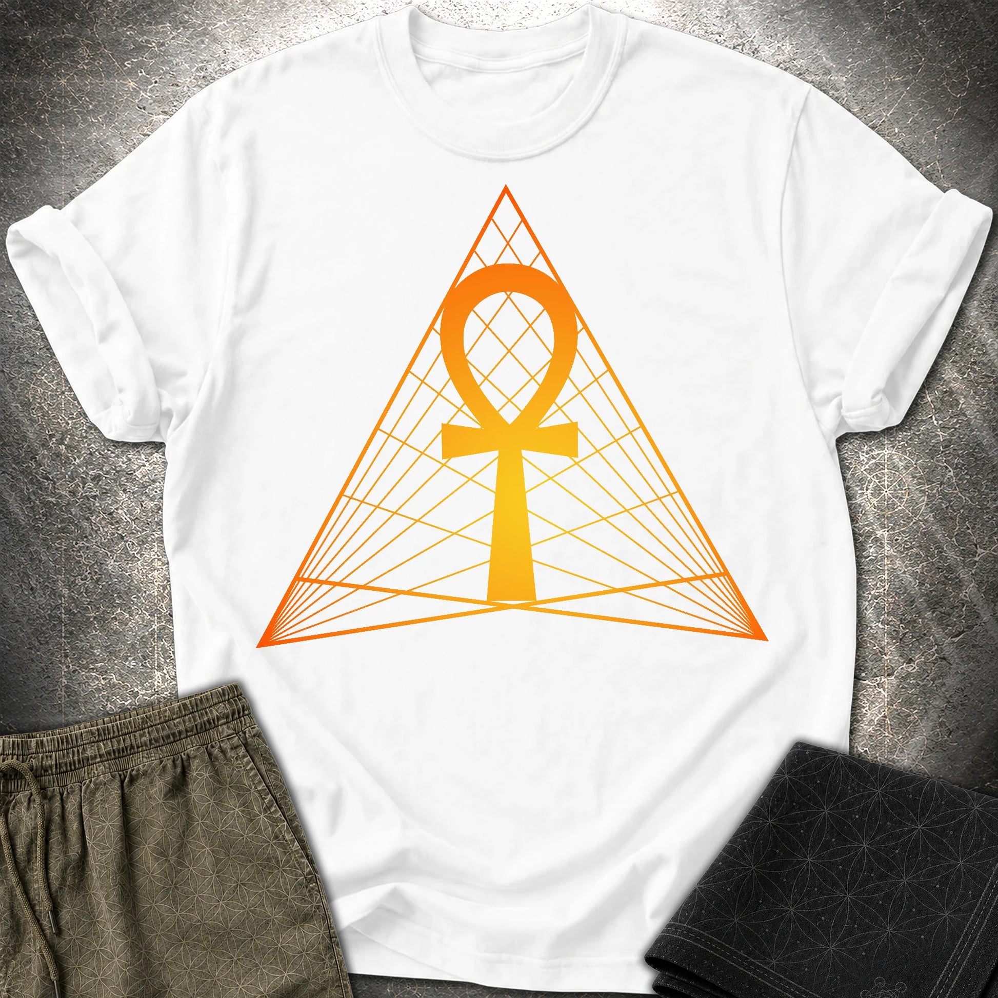 Ankh Ancient Egypt T-Shirt - Ankh Ancient Egypt T-Shirt - White