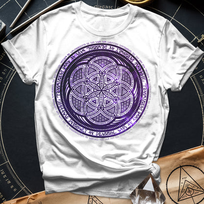 Seed Of Life Tribal Sacred Geometry T-Shirt