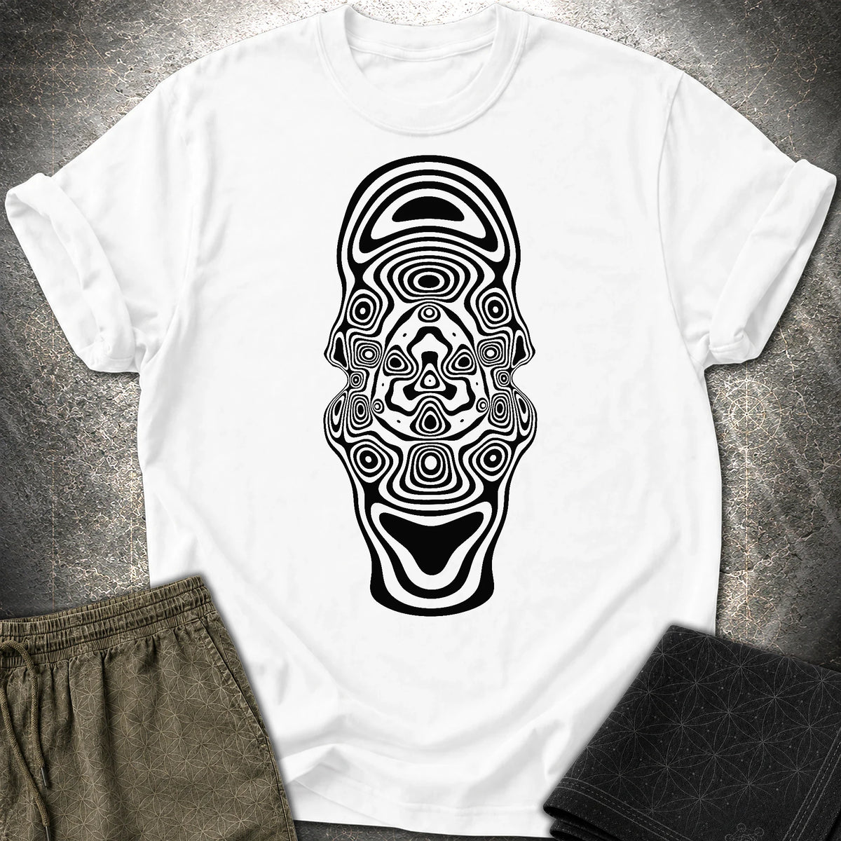 Mind Blown Black T-Shirt - Mind Blown Black T-Shirt - White