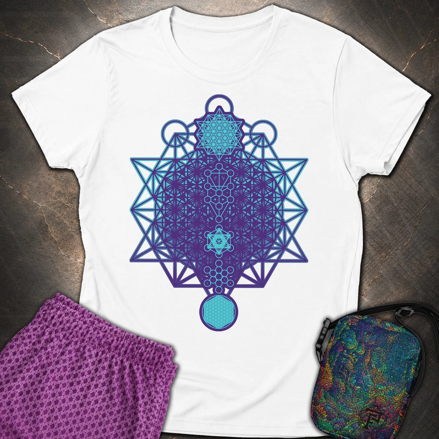 All The Sacred Geometry - All The Sacred Geometry Women’s T-shirt - White