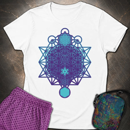 All The Sacred Geometry - All The Sacred Geometry Women’s T-shirt - White