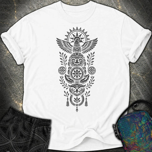Totem Black - Totem Black Comfort T-Shirt - White