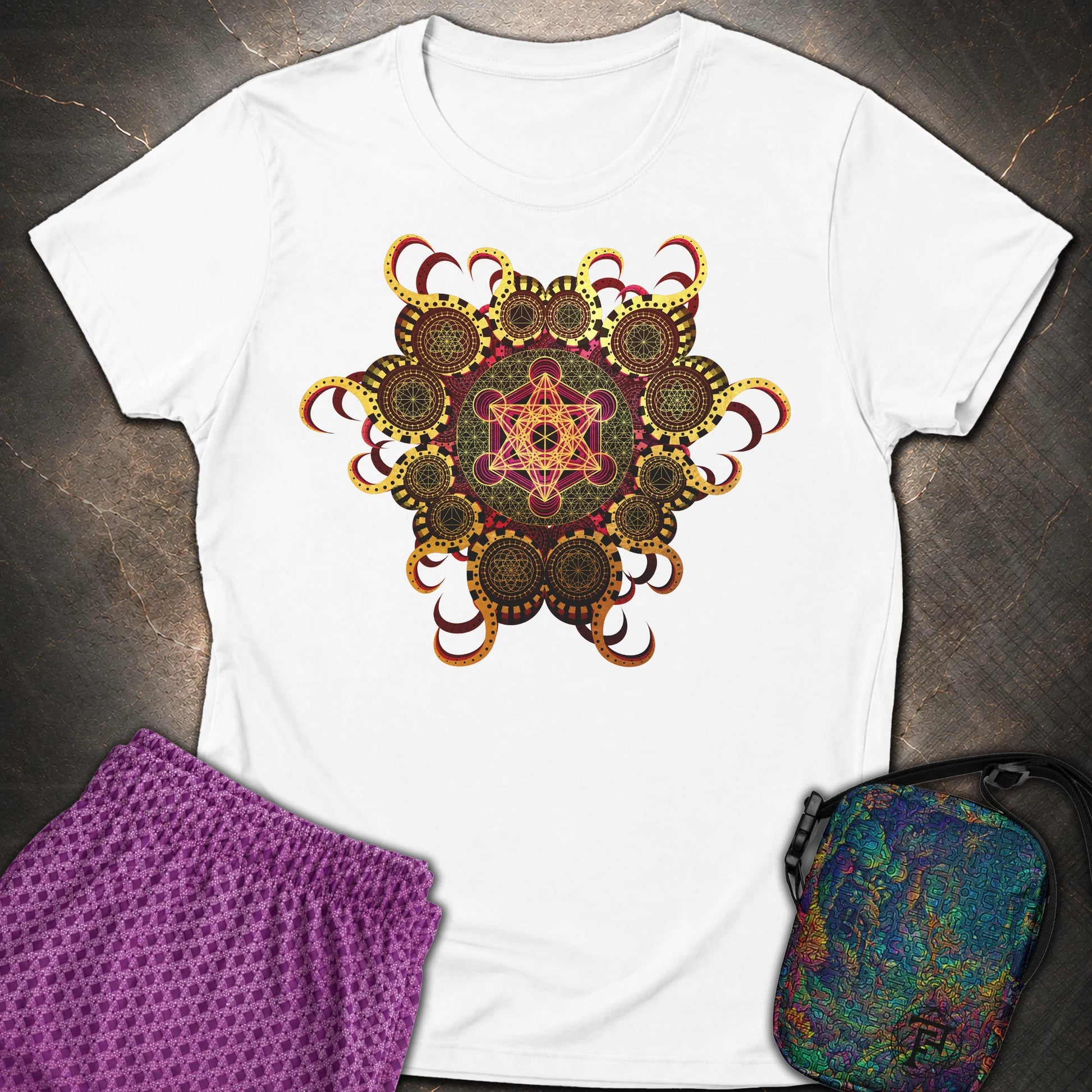 Organic Metatron - Organic Metatron Women’s T-shirt - White
