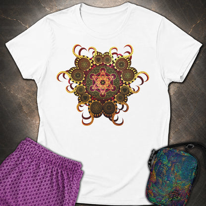 Organic Metatron - Organic Metatron Women’s T-shirt - White