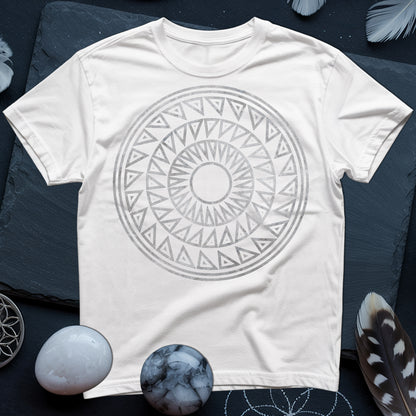 Crop Circle Silver T-Shirt