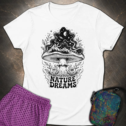 Nature Dreams - Nature Dreams Womens T-Shirt - White