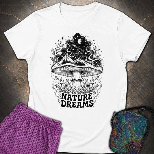 Nature Dreams - Nature Dreams Womens T-Shirt - White