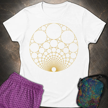 Apollonian Gasket T-Shirt - Apollonian Gasket Womens T-Shirt - White