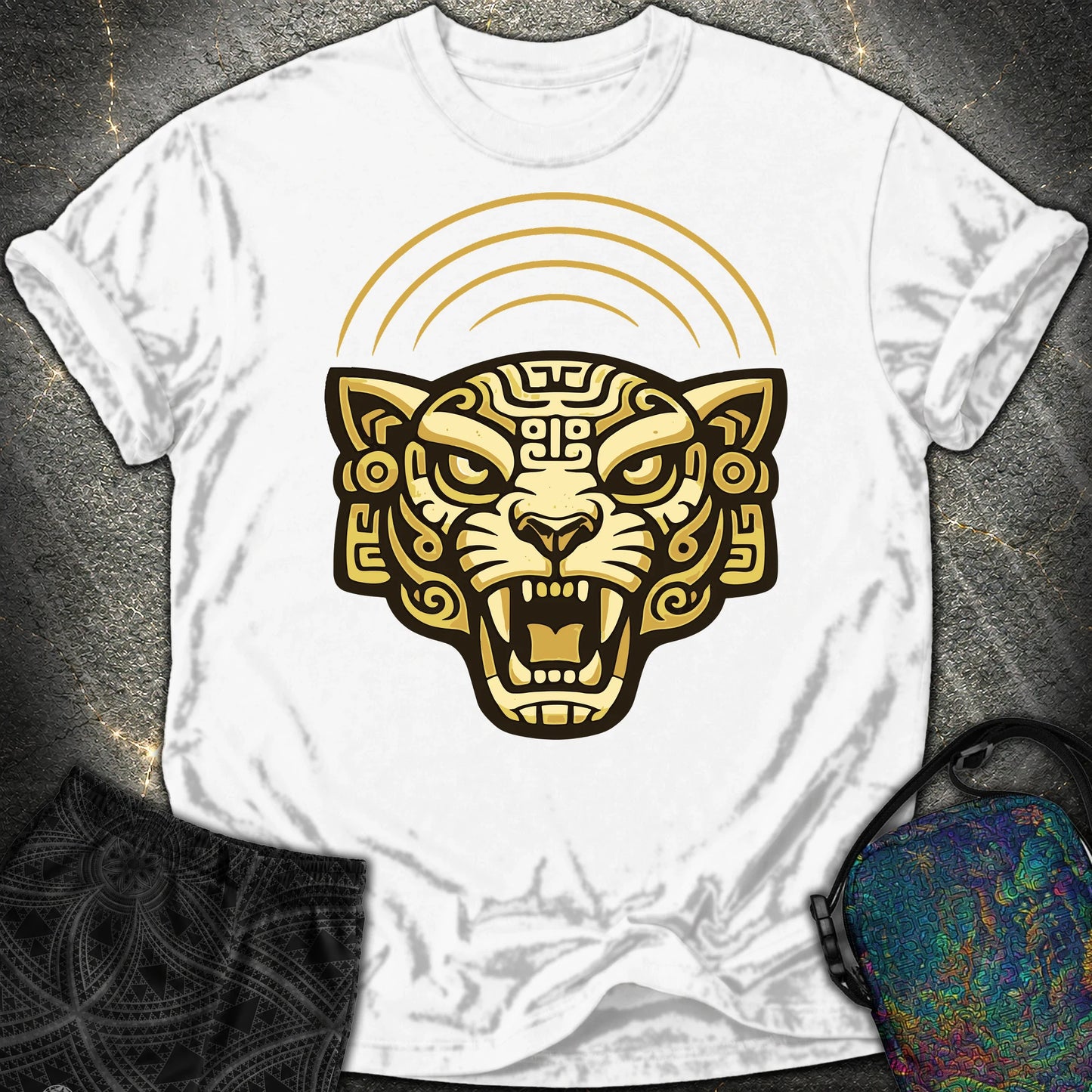 Mayan Jaguar - Mayan Jaguar Comfort T-Shirt - White