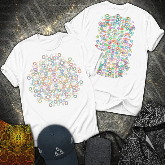 Frequency Of Color - Frequency Of Color 2 Sided T-Shirt - White