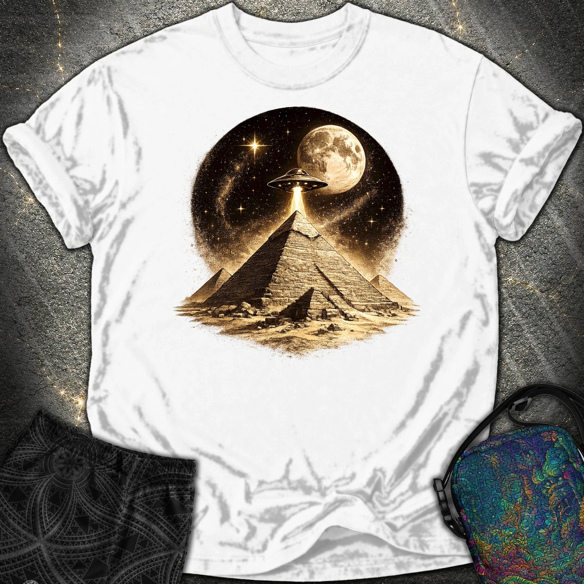Giza Pyramid Maøe - Giza Pyramid Maøe Comfort T-Shirt - White