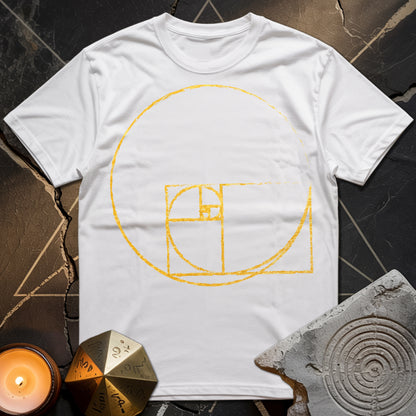 Golden Ratio Spiral Circle T-Shirt